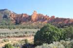 Arrive  Red Canyon, sur la 
